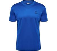 hummel Hmlactive Pl Jersey S/S T-Shirt pour Homme, Bleu Princesse, M