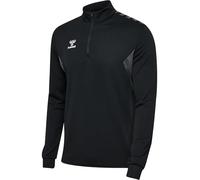 hummel hmlAUTHENTIC Demi-Zip Sweat Shirt MÂLE, Noir, 3XL