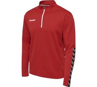 Hummel Sweatshirt Authentic Half-Zip Rouge Taille M Homme
