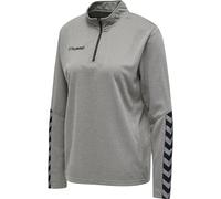 Hummel Sweatshirt femme hmlAUTHENTIC demi-zip Gris XS