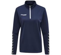 Hummel hmlAUTHENTIC Half Zip Sweatshirt Woman Color: Marine_Talla: 2XL