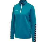hummel hmlAUTHENTIC Half Zip Sweatshirt Woman Maillot de survêtement Femme, Celestial, m