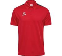 Hummel Polo Authentic fonctionnel manches courtes, respirant, séchage rapide – Rouge L Homme