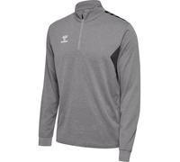 Hummel Authentic Half Zip Sweatshirt Gris S Homme
