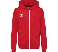 Veste de survêtement à capuche zippé polyester enfant Hummel Authentic Rouge 6 ans