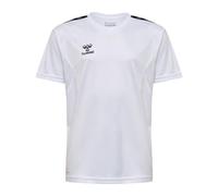hummel hmlAUTHENTIC PL Jersey S/S Kids, Chemise Enfants Unisexes, White,