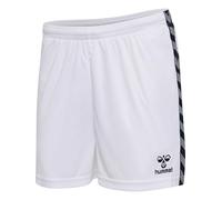 Hummel Short Hmlauthentic Pl pour femme Gris/Noir/Blanc Taille XS