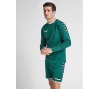 hummel hmlAUTHENTIC Poly Jersey L/S Maillot MÂLE, À Feuilles PERSISTANTES, S