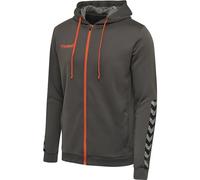 hummel hmlAUTHENTIC Poly Zip Hoodie Color: Asphalt_Talla: M