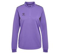 hummel Hmlauthentic Sweat-Shirt à Demi-Fermeture éclair pour Femme