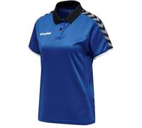 hummel hmlPOLO Fonctionnel Femme Authentique Polo Femelle, Vrai Bleu, M