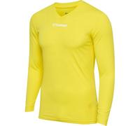 hummel hmlBL Essential Tee L/S, Jaune Blazing, 3XL