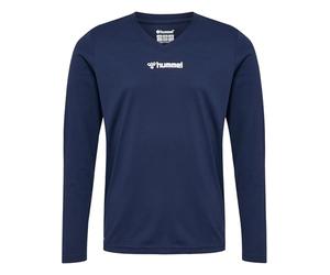hummel, hmlBL Essential Tee L/S Kids, Marine, 164