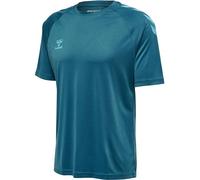 hummel Hmlcore Xk Core Poly T-Shirt S/S, Blue Coral, m Mixte