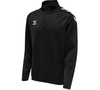 hummel Unisex Hmlcore Xk Half Zip Poly Sweatshirt, Schwarz, S EU