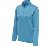 Hummel Sweat-shirt hmlCORE XK - demi-fermeture éclair - Femme Bleu M