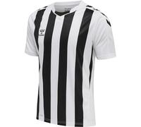 hummel Hmlcore Xk Maillot rayé S/S T-Shirt, Blanc/Noir, XL Homme