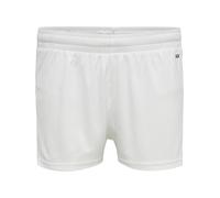 Hummel hmlCORE XK Poly Shorts Woman, Shorts aux Femmes, White, S -