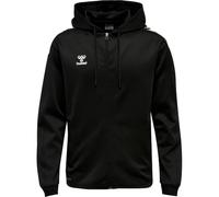 hummel Hmlcore Xk Poly Zip Hood Sweat Shirt à Capuche, Noir/Noir, XXL Mixte