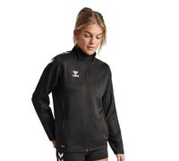 hummel Hmlcore Xk Poly Zip Sweat Woman Cardigan, Noir/Noir, XXL Femme