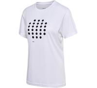 hummel hmlCOURT T-Shirt M/S Femme Femelle, Blanc, M