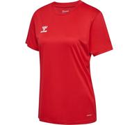 hummel Hmlessential Jersey S/S Woman Blouse, True Red, s Femmes
