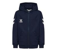 Hummel, hmlGO 2.0 Chevron Sweat à Capuche zippé pour Enfant, Bleu Marine, 116