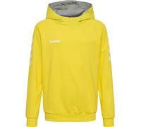 Hummel Hmlgo Sweat-Shirt à Capuche en Coton Unisexe pour Enfant, Jaune Blazing, 164 EU
