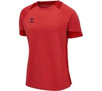 Hummel hmlLEAD S/S POLY JERSEY KIDS - TRUE RED - 152