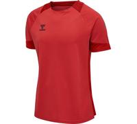 Hummel hmlLEAD S/S POLY JERSEY KIDS - TRUE RED - 164