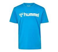 hummel hmlLOGO Jersey S/S Kids, T-Shirt Enfants Unisexes, Diva Blue,