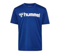 hummel hmlLOGO Jersey S/S Kids, T-Shirt Enfants Unisexes, True Blue,