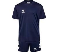 hummel hmlLOGO Set Kids, T-Shirt Enfants Unisexes, Marine,
