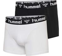 hummel HMLMARS 2 Boxers pour Homme, Noir/Blanc, S