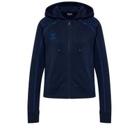hummel hmlMOVE 2.0 Sweat à Capuche zippé pour Femme, Bleu Marine, M