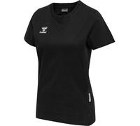 hummel Hmlmove Grid Cot. T-Shirt S/S pour Femme, Noir