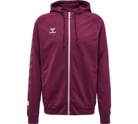 hummel hmlMOVE GRID Coton ZIP HOODIE - GRAPE WINE - M