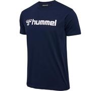 hummel, hmlMOVER Cotton T-Shirt S/S, Marine, M