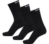 hummel hmlMOVER Lot de 3 paires de chaussettes noires, 10
