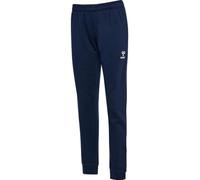 hummel hmlMOVER Pantalon à Poignets en Coton pour Femme, Bleu Marine, Taille M