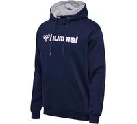Hummel hmlMOVER Sweat à Capuche en Coton, Bleu Marine, Taille 2XL