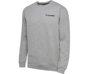 hummel hmlMOVER Sweat-Shirt en Coton, Gris chiné, Taille S