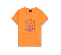 hummel Hmloffgrid Cotton Jersey S/S T-Shirt Unisexe pour Enfant