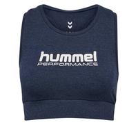 Hummel, hmlPULSE Soutien-Gorge avec Logo Light Support, Robe Bleu chiné, XS