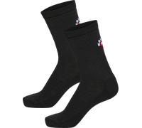 Hummel HMLROLIGAN 2-PACK SOCKS Chaussettes 12(41-45) Noir
