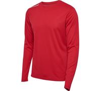 hummel Hmlrun Jersey L/S Blouse, Rouge Tango, s Homme