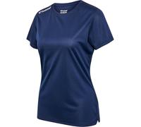 Hummel T-shirt fonctionnel bleu foncé / blanc, Taille S
