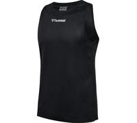hummel Hmlrun Singlet S/L T-Shirt, Noir, L Homme