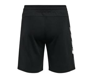 hummel Hmlte Topaz 2-Pack Shorts Set Ensemble, Noir/Noir, s Homme Short standard : 100 % polyester / Short moulant : 85 % polyester, 15 % élasthanne