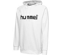 hummel Homme À Hmlgo en Coton avec Logo Sweat capuche, Blanc., XL EU